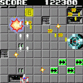 スターフォースの当時のゲーム画面