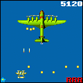 1942の当時のゲーム画面3