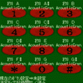 演奏マシーンの当時のゲーム画面