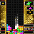 TETRIS GOLDの当時のゲーム画面