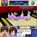 さくさく★ボウリングの当時のゲーム画面2