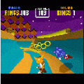 ソニック・ザ・ヘッジホッグ2の当時のゲーム画面