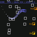 Serpent BLACKの当時のゲーム画面