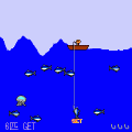 海の神様の当時のゲーム画面