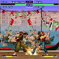 THE KING OF FIGHTERS MOBILE R-2の当時のゲーム画面