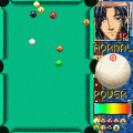 ケータイビリヤード ～ナインボール編の当時のゲーム画面