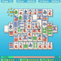 マージャンソリティアの当時のゲーム画面