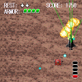 ガンブレイブの当時のゲーム画面4