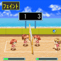 SUPERビーチバレーの当時のゲーム画面4