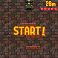 探検野郎の当時のゲーム画面