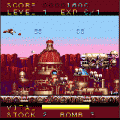 鋼鉄帝国(体験版）の当時のゲーム画面