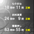 IQテスト脳力検査(体験版)の当時のゲーム画面2