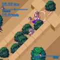 地獄の坂くだりの当時のゲーム画面