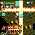 ボンバーマンRPGの当時のゲーム画面