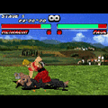 鉄拳2の当時のゲーム画面4