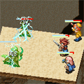 アドベンチャーエイジ第４章～聖域の死者～の当時のゲーム画面