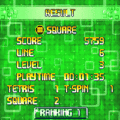 TETRIS GREENの当時のゲーム画面4