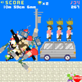 塊魂くんの当時のゲーム画面