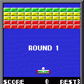 SUPERブロック崩しの当時のゲーム画面2