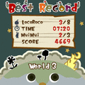 LocoRoco　Mobileの当時のゲーム画面