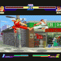 ストリートファイターZEROの当時のゲーム画面