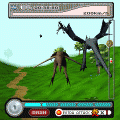 ドラゴンインフライトの当時のゲーム画面