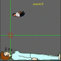 安眠スナイパーの当時のゲーム画面