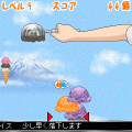 THE アイス屋さんの当時のゲーム画面