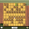 森田将棋　極の当時のゲーム画面