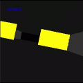 3Dレースの当時のゲーム画面