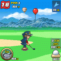 俺の空～オレタイムゴルフ2～の当時のゲーム画面