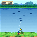 めざせ!！釣りマスター【北の大地編】の当時のゲーム画面