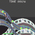 THE エキサイトボードの当時のゲーム画面