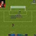 アディダス　オールスターフットボールの当時のゲーム画面2