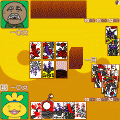 おでんくん花札の当時のゲーム画面