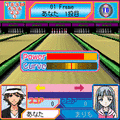 ウキウキ・ボウリング全員集合！の当時のゲーム画面2