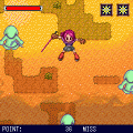 UP"LonelyFencerの当時のゲーム画面2