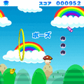 ふわふわ☆ドコモダケの当時のゲーム画面3