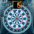 直感☆ダーツの当時のゲーム画面