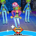 直感♪フルフルダンシングの当時のゲーム画面2