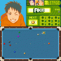 直感☆ビリヤードの当時のゲーム画面