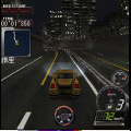 直感☆首都高バトルの当時のゲーム画面