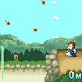 ペンペンの温泉めぐりの当時のゲーム画面