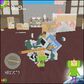 塊魂モバイルの当時のゲーム画面2