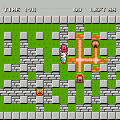 ボンバーマン復刻版の当時のゲーム画面2