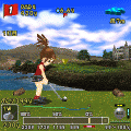 みんなのGOLF モバイル2＋ ロイヤル&リンクスC.C.　OUTコースの当時のゲーム画面