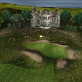 みんなのGOLF モバイル2＋ ロイヤル&リンクスC.C.　OUTコースの当時のゲーム画面4