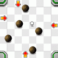 極限!!避難訓練の当時のゲーム画面2