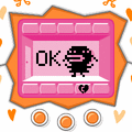 たまごっちメスっちの当時のゲーム画面