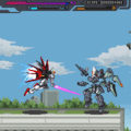 機動戦士ガンダムSEED　PHASE-ACT前編の当時のゲーム画面